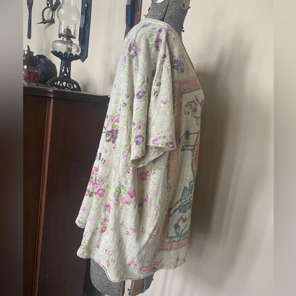 Magnolia Pearl NEW "MOTHER TEREA" Jersey Flower SOLD OUT Tees T-shirt NWT - Picture 3 of 10